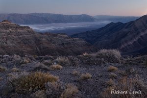 Aguereberry Point in Death Valley California