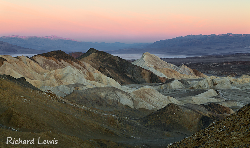 The Badlands of Death Valley