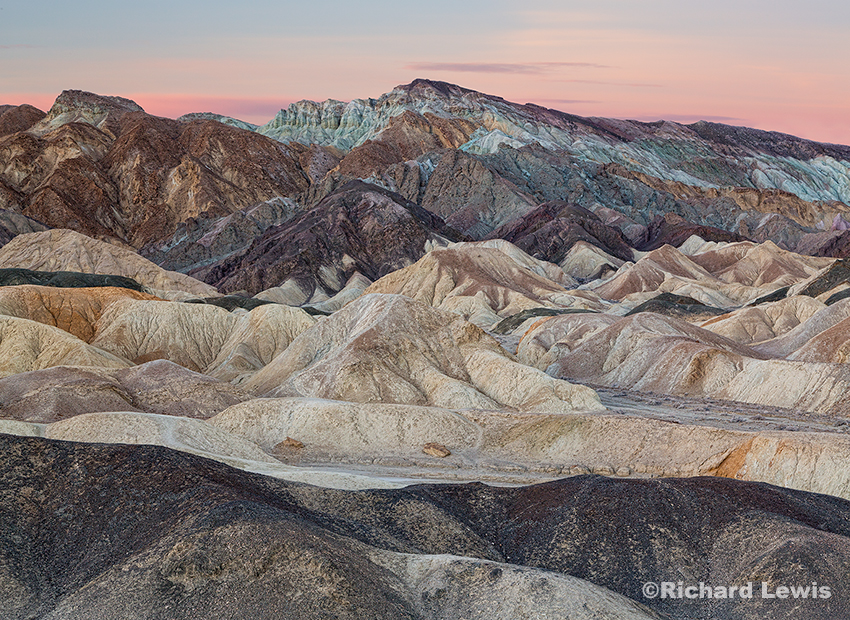 The Badlands of Death Valley by Richard Lewis