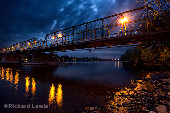 Lambertville Bridge by Richard Lewis