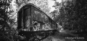 Old Train Car 1 by Richard Lewis