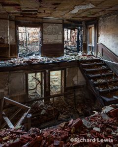 McNeal Mansion 3rd Floor Devastation by Richard Lewis