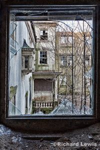 McNeal Mansion Looking Out by Richard Lewis