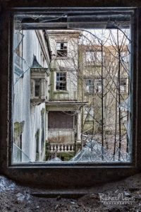 McNeal Mansion Window On Devastation by Richard Lewis