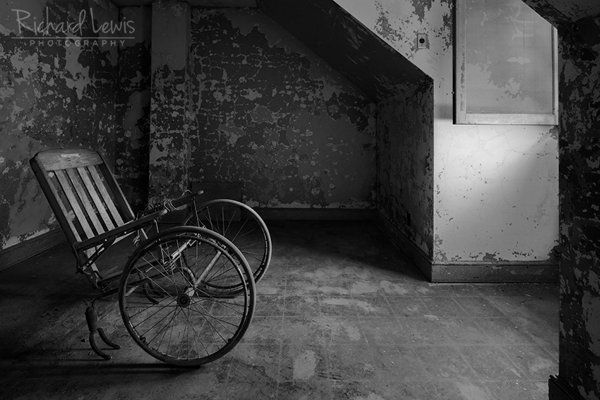 The Wheelchair at Pennhurst by Richard Lewis