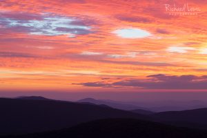 Breaking Dawn in Shenandoah National Park by Richard Lewis