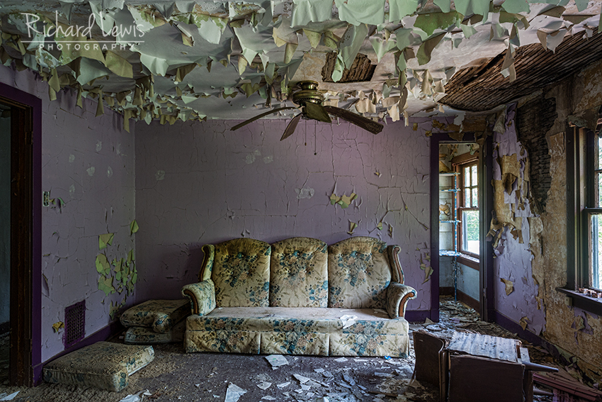 The Purple Room in Yellow Dog Village by Richard Lewi