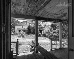 View From The Porch in Yellow Dog Village by Richard Lewis