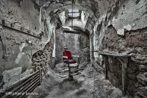 The Red Barber Chair, Eastern State Penitentiary 2015