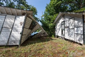 Collapsed Cabin Cejwin Camp by Richard Lewis