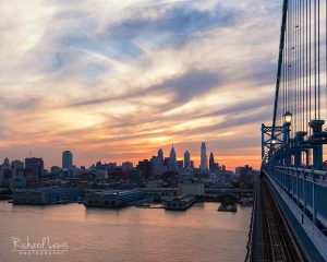Philadelphia In The Early Evening by Richard Lewis