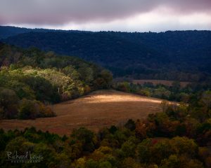 Storm Light In The Ozark Mountains by Richard Lewis