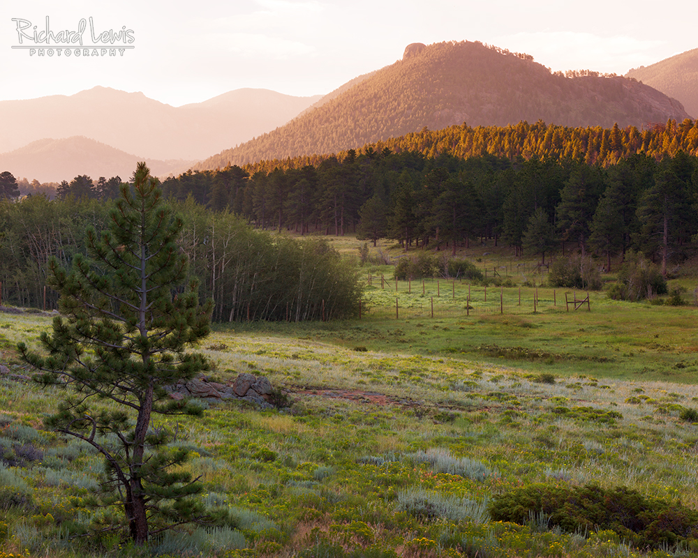 Morning Near Estes Park by Richard Lewis Rocky Mountain National Park