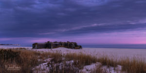 Cape May Bunker At Twilight