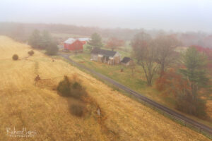 Foggy Morning In Bucks County, Pennsylvania